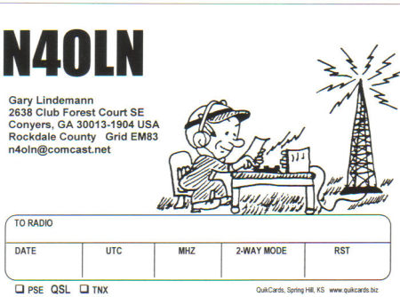 Ham radio operator