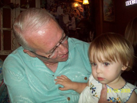 ANNIE MEETS HER GREAT GRANDPA. JIM PORTER