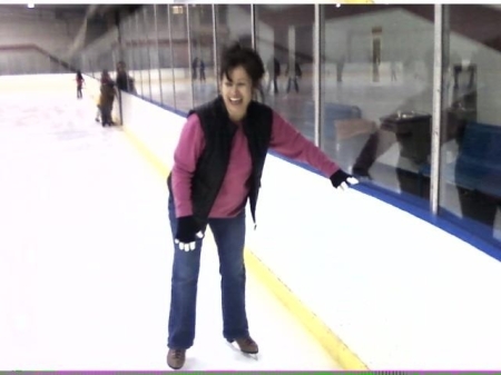 me ice skating