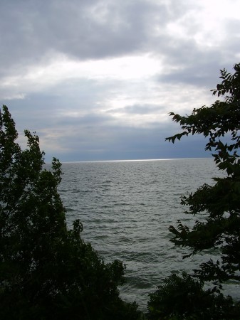 Eastern shore of Lake Michigan, July 2008