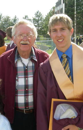 Grandpa and Jordan at Graduation 2008