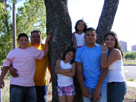 The whole Rodriguez Family