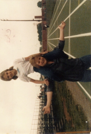 ME AND STACY BUTLER AT HEBRON IN 1984??