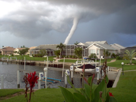 Waterspout over Punta Gorda