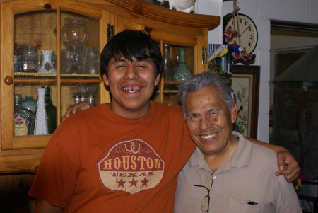 Joshua & Dad (Grandpa)
