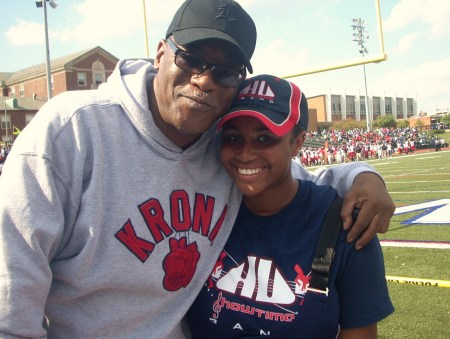 Dad and Janay