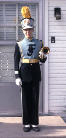 Me in my Fairborn HS Band outfit.