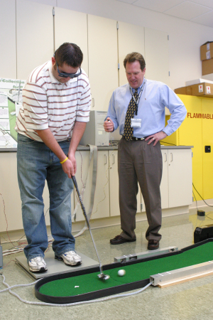 Golf research - studies of the skill of trust