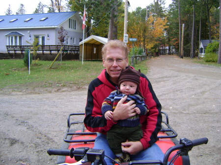 Grandpa & new Grandson Liam Alexandre