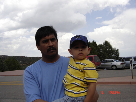 Vinnie and his Daddy in Colorado Springs, CO