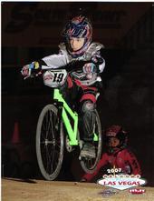 My son Cody racin his bike Vegas Nationals