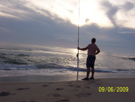 surf fishing