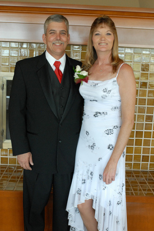 Scott and Judy at our daughter Stephanie's wed