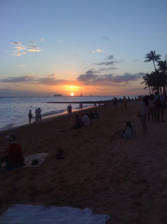 Sunset Waikiki