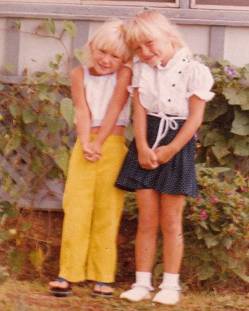 Autumn's 1st day of School 1985