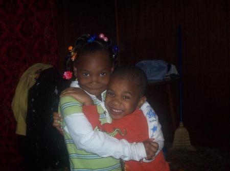 Keshawn and Anteria my grandkids