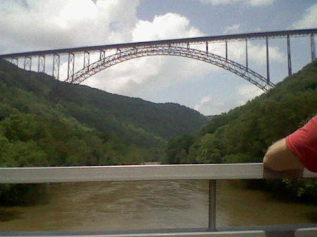 New River gorge bridge-w/v