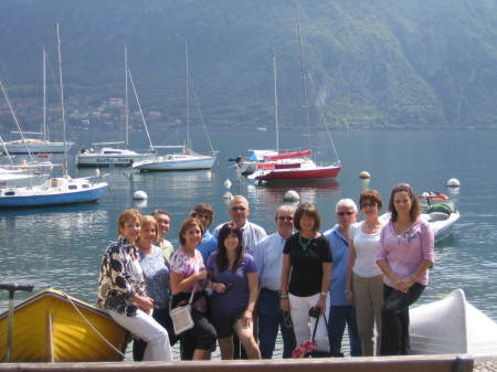 Dixie's gang in Bellagio, Italy May 09