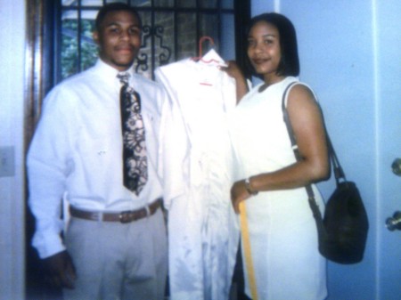Me and my Big Bro Stevie on Grad. Day May 1997