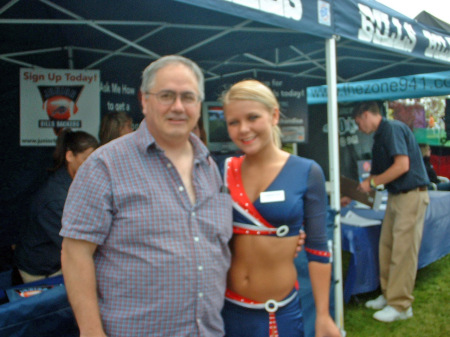 Dad with one of the Jills