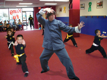 Kung Fu teachin'