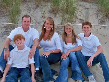 family beach photo