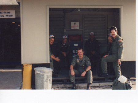 Me & my crew at Wake Island