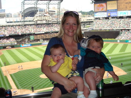 Twins first Mariners Game!