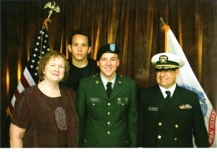 Graduation of son Michael from Army Basic 2005