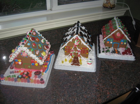Gingerbread house Christmas 2008