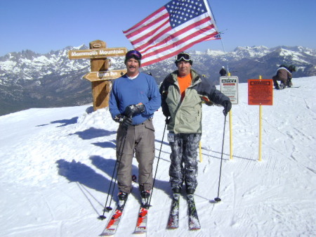 Joe and Mike at Mammoth 5/25/09