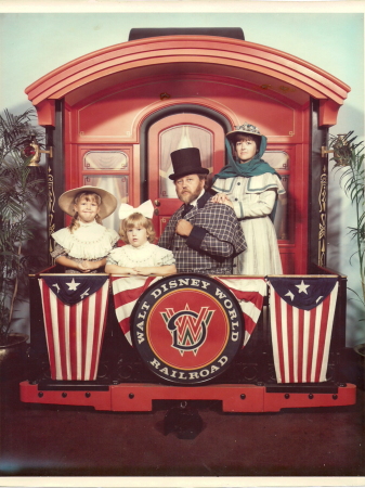 1980 Family Photo Disneyworld