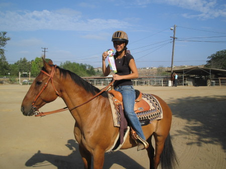 Ribbon for Barrel Racing