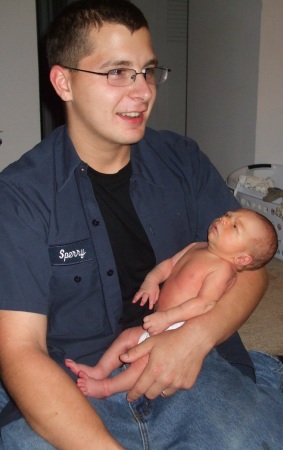 My son Jonathan and his new son William