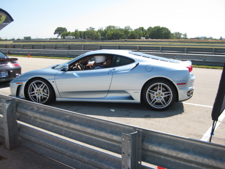 Ferrari F-430 at Illinois Race Track