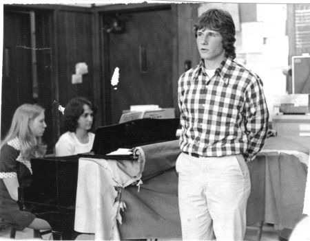 Me in Jazz Choir, 1974