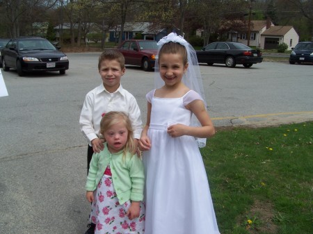 Ashley's first Communion