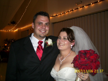 My oldest Zach and new wife Ashley