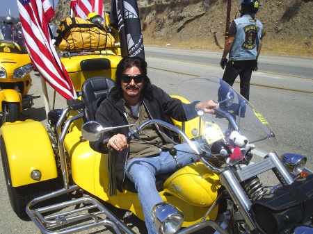 Gilby Clarke of Guns and Roses,on our Trike.
