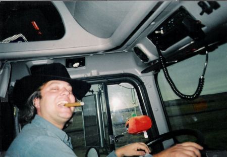 Early in my truck driving career