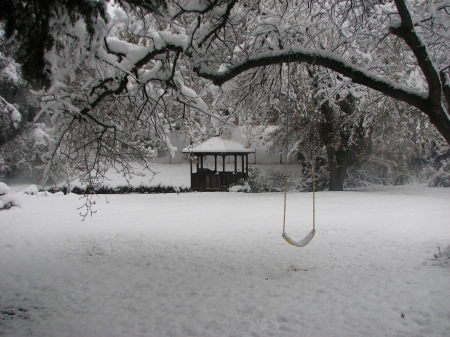 Snow in Auburn 2009