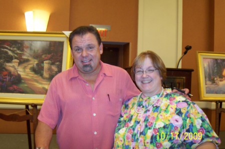 Photo Op with Thomas Kinkade in Oct. 2009