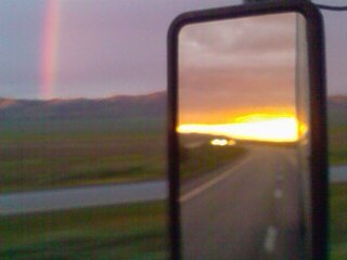 At times it's beautiful from a truck!