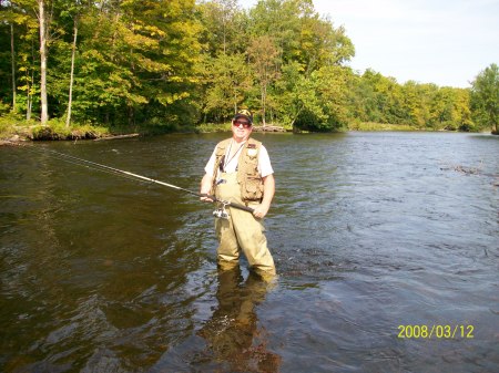 Fishing in Salmon River!