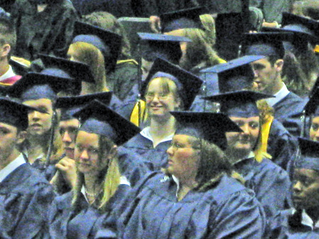 Sydney at graduation