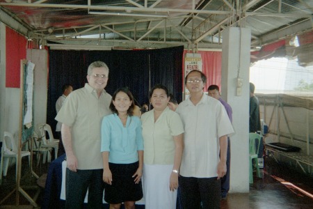Me, Noemi [my wife], Sonja and Pastor Joshua