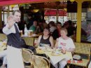 Paris Cafe next to the Eifel Tower with my Jan