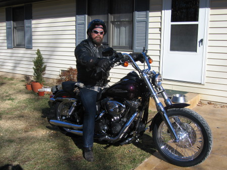 Me on my 06 Harley Street Bob