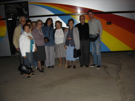 Bus tour group