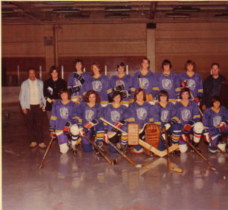 MHS Hockey Team ,1975 - 76